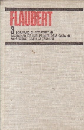 Flaubert, 3 - Bouvard si Pecuchet. Dictionar de idei primite de-a gata. Strabatind cimpii si tarmuri