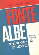 Fonte albe rezistente la uzura