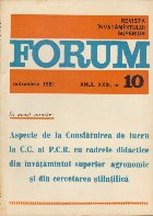 Forum 10/1981