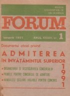 Forum 1/1991