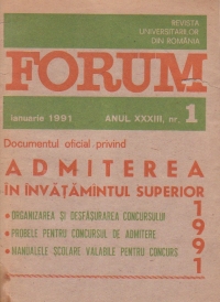 Forum, Nr. 1/1991