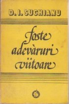 Foste adevaruri viitoare - Studii literare