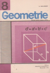 Geometrie, Manual pentru clasa a VIII-a