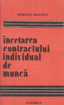 Incetarea contractului individual de munca