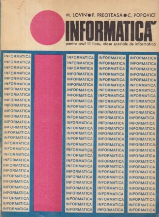 Informatica pentru anul III liceu, clase speciale de informatica (Experimental)