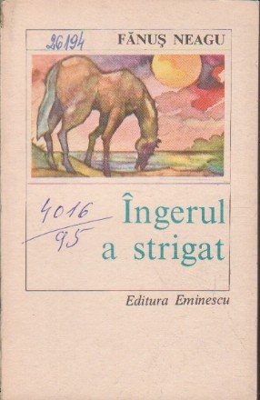 Ingerul a strigat - Roman