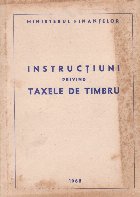 Instructiuni privind taxele de timbru