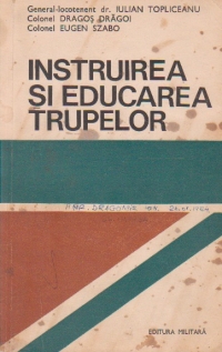 Instruirea si educarea trupelor