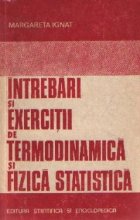 Intrebari exercitii Termodinamica Fizica statistica