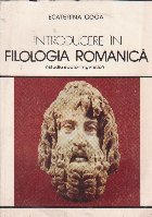 Introducere in filologia romanica