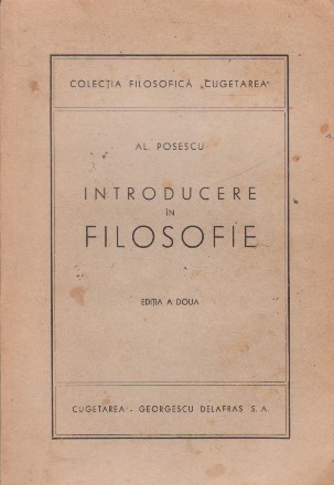 Introducere in filosofie