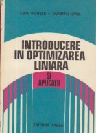 Introducere optimizarea liniara aplicatii