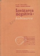 Invatarea negativa - Habituarea