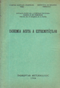 Ischemia acuta a extremitatilor - Indreptar metodologic