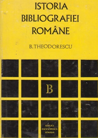 Istoria Bibliografiei Romane