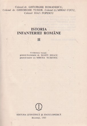 Istoria infanteriei romane, Volumul al II-lea