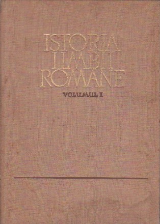 Istoria limbii romane (volumul I) - Limba latina