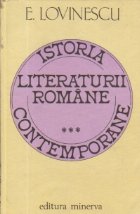 Istoria literaturii romane contemporane Volumul