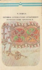 Istoria literaturii romanesti Introducere sintetica