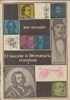 O istorie a literaturii romane, Volumul I, De la origini pina la 1900