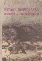 Istorie universala moderna si contemporana - Manual pentru anul II liceu sectia reala, anul I si II licee de a