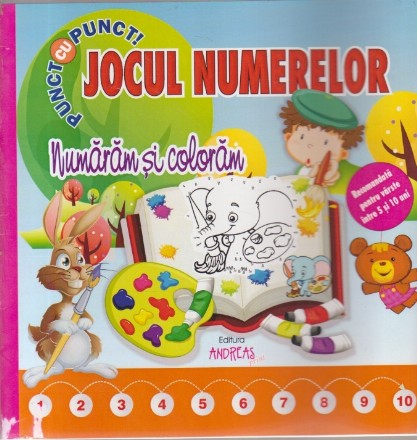 Jocul Numerelor. Numaram si coloram