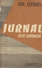 Jurnal strict confidential