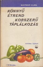 Konnyu Etrend Korszeru Taplalkozas