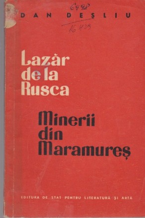 Lazar de la Rusca - Minerii din Maramures