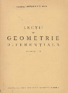 Lectii geometrie diferentiala Volumul lea