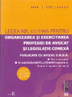 Legea 51/1995 pentru Organizarea Exercitarea