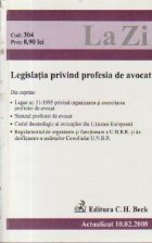 Legislatia profesiei avocat (actualizat 2008)