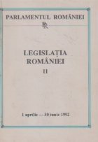 Legislatia Romaniei aprilie iunie 1992