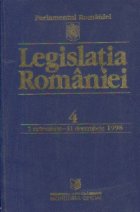 Legislatia Romaniei octombrie decembrie 1998