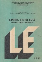 Limba Engleza pentru Comert Exterior, Anii I-II-III