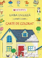 Limba engleza. Primele cuvinte. Carte de colorat