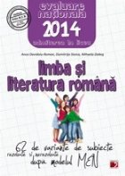 LIMBA LITERATURA ROMANA EVALUAREA NATIONALA