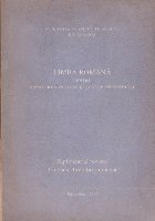 Limba romana pentru admiterea in licee si scoli profesionale - supliment al revistei "Limba si literatura