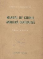 Manual chimie analitica cantitativa Gravimetria