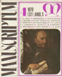 Manuscriptum, Nr. 4/1979