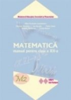 Matematica Manual pentru clasa XII