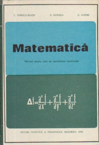 Matematica - Manual de specializare postliceala