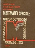 Matematici speciale Aplicatii