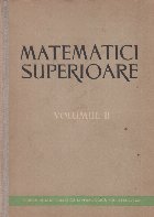 Matematici superioare Volumul lea