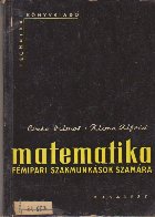 Matematika Femipari Szakmunkasok Szamara