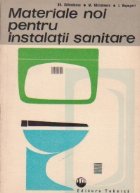 Materiale noi pentru instalatii sanitare