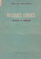 Mecanica tehnica- Culegere de probleme