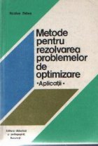 Metode pentru rezolvarea problemelor optimizare