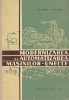 Modernizarea si automatizarea masinilor-unelte