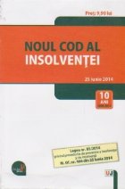 Noul cod insolventei (25 iunie